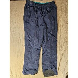 Columbia Pants Mens Large Black Shell Snow Ski Rain Outdoor Vintage 90s Gorpcore